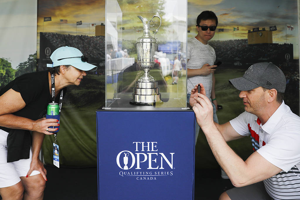 The Claret Jug at the RBC Canadian Open in 2019